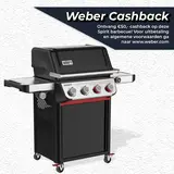 Weber Spirit EP-435 Gasbarbecue Gas BBQ EP435 Barbecue Zwart GBS