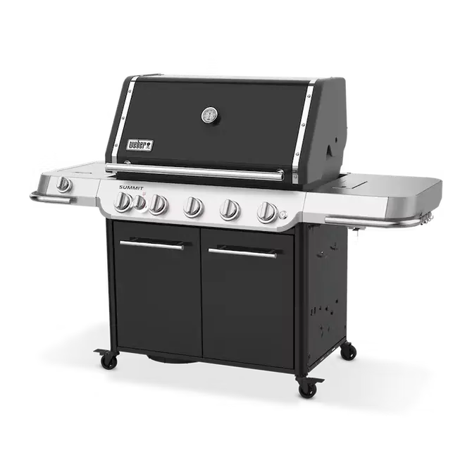 Summit FS38 E-gasbarbecue zij, Weber, Tuincentrumoutlet