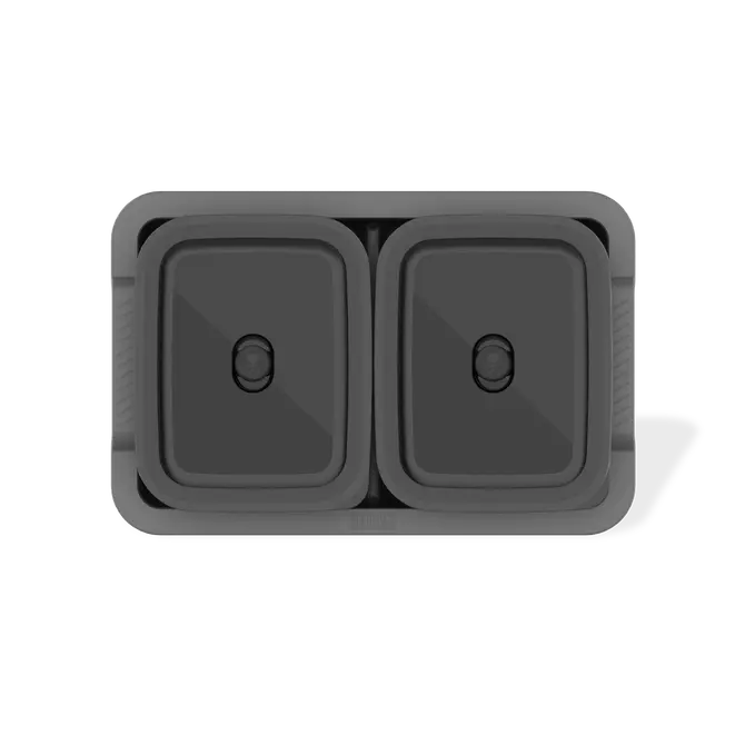 Weber Works BBQ Serveer Set Serving Kit Tray Prep Containers Dienblad - afbeelding 2