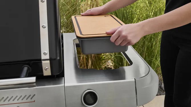 Weber Works Basin and Cutting Board instructie, Weber, tuincentrumoutlet