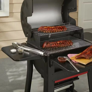 Weber Zijtafel voor Searwood 600 XL Pellet BBQ Zij Tafel Inklapbaar Barbecue - afbeelding 3
