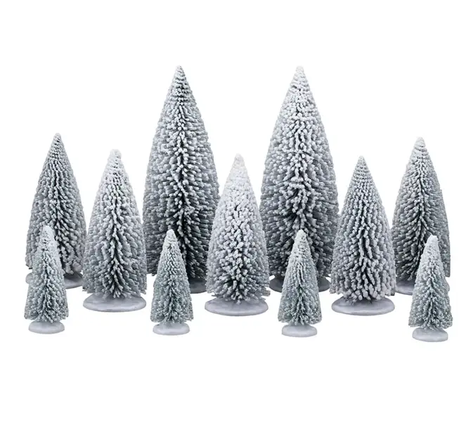 White pine trees  set of 11
