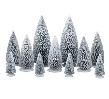 White pine trees  set of 11