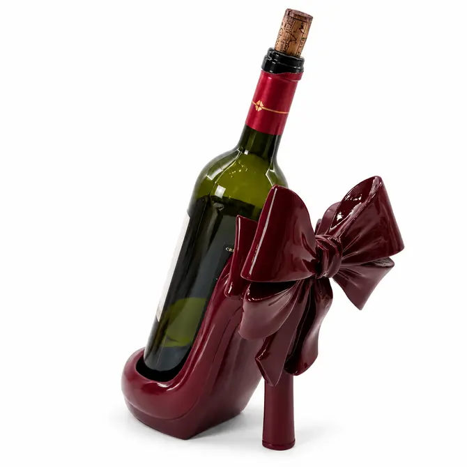 Wijnrek polyresin l24.5b15.5h22cm bordo achterkant, Decoris, Tuincentrumoutlet.com