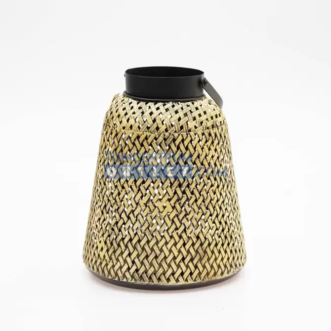 Windlicht webbing julia d25h29.5cm, Noach, www.tuincentrumoutlet.com