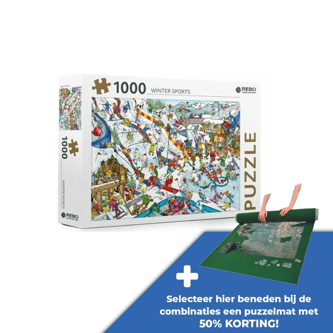 Winter Sports - puzzel 1000 - afbeelding 1