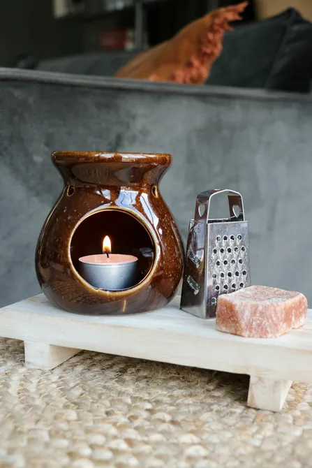 With love, seasons giftbox aroma Vesuvius brown w. Amber sfeer, Ideas 4 Seasons, tuincentrumoutlet