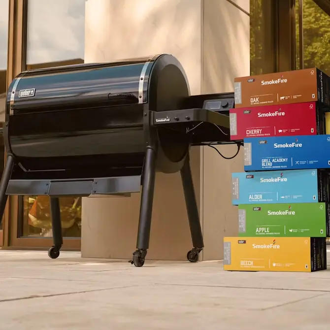 Wood pellets fsc alder sfeer, Weber, bbqkopen