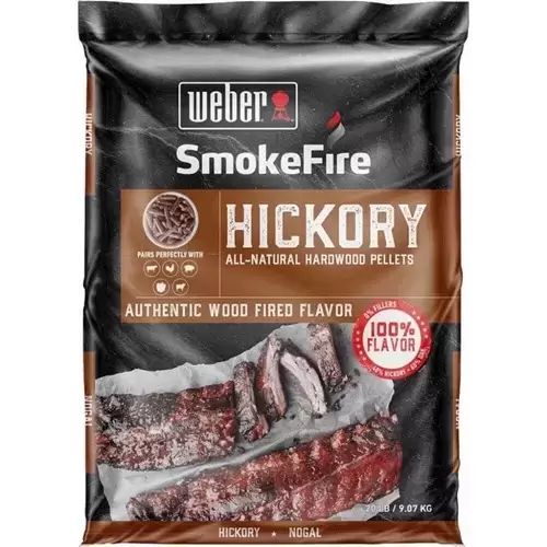 Wood pellets hickory