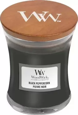 WoodWick Black Peppercorn Medium Candle