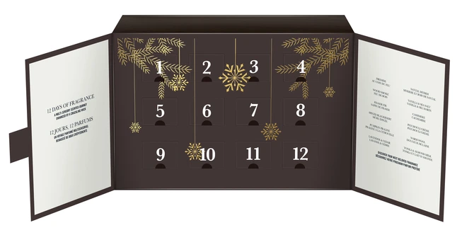 WW Deluxe Advent Calendar Giftset geopend, Woodwick, tuincentrumoutlet.com