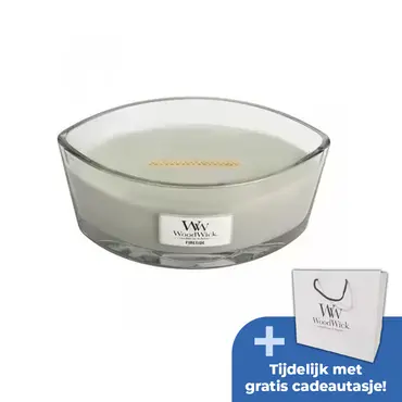 WoodWick Fireside Ellipse Candle
