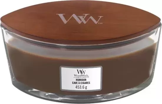 WoodWick Humidor Ellipse Candle