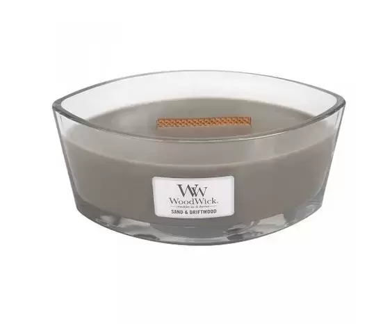 WoodWick Sand & Driftwood Ellipse Candle