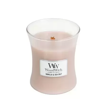 WoodWick Vanilla & Sea Salt Medium Candle