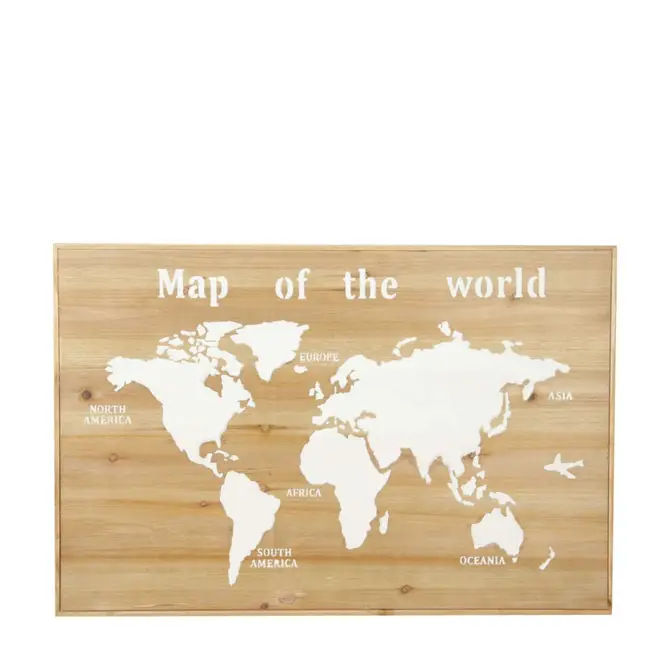 World map L59B89D3.5cm mix, Lesli Living, tuincentrumoutlet
