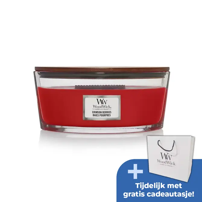WW Crimson Berries Ellipse Candle - afbeelding 1