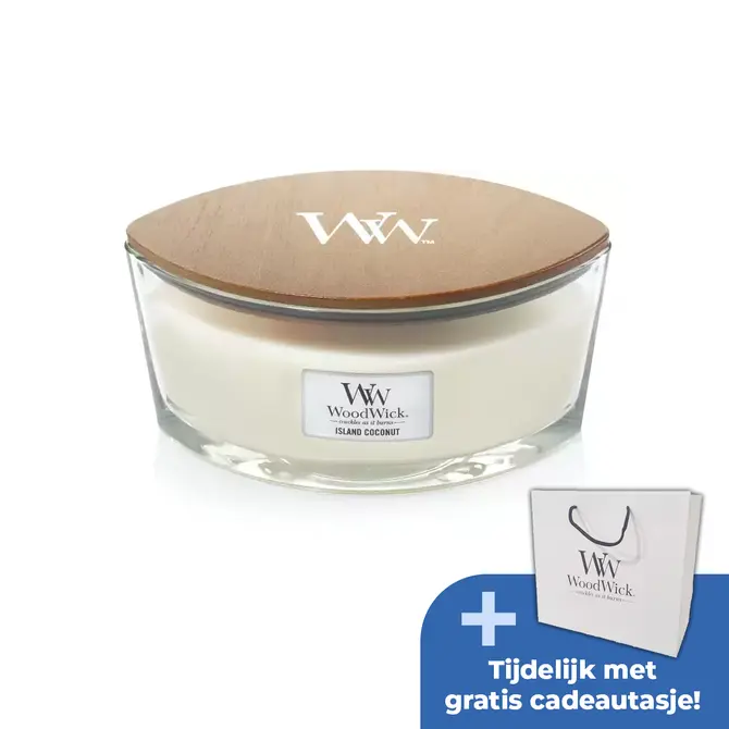 WW Island Coconut Ellipse Candle - afbeelding 1