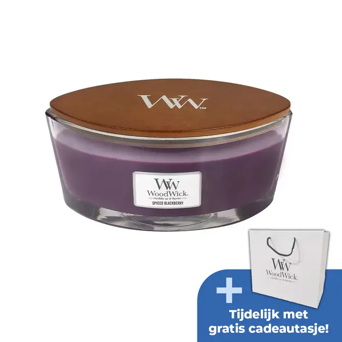 WW Spiced Blackberry Ellipse Candle - afbeelding 1
