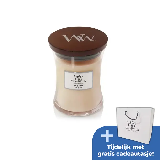 WW White Honey Medium Candle - afbeelding 1