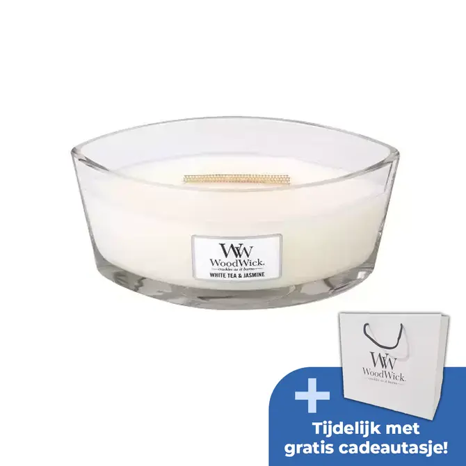 WW White Tea & Jasmine Ellipse Candle - afbeelding 1
