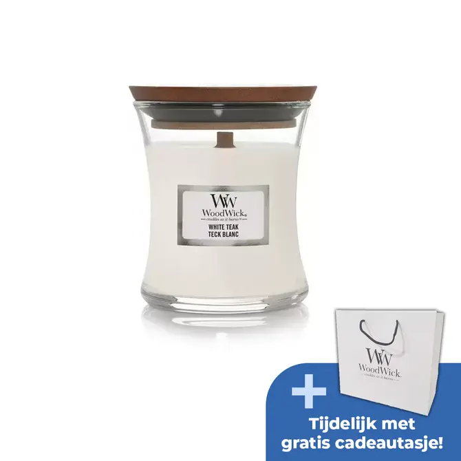 WW White Teak Mini Candle - afbeelding 1