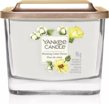 YC Blooming Cootn Flower Small Vessel, Yankee Candle, Tuincentrumoutlet