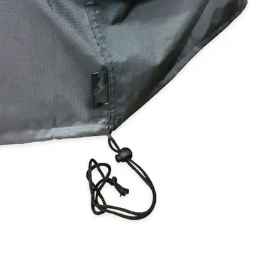 Zitgroephoes cantonic d160h90cm grijs details, Eurotrail hoezen, tuincentrumoutlet.com