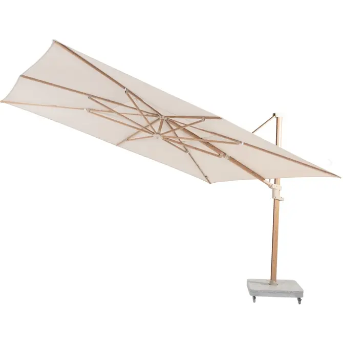 Finca 400 x 300 cm. zand met woodlook frame, 4 Seasons Outdoor, tuincentrumoutlet.com