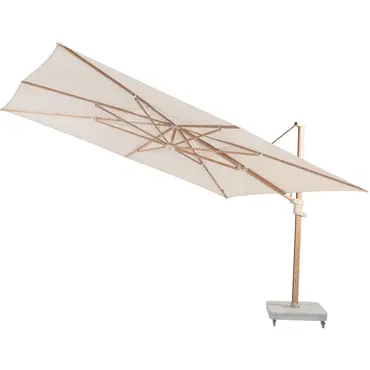 Finca 400 x 300 cm. zand met woodlook frame, 4 Seasons Outdoor, tuincentrumoutlet.com