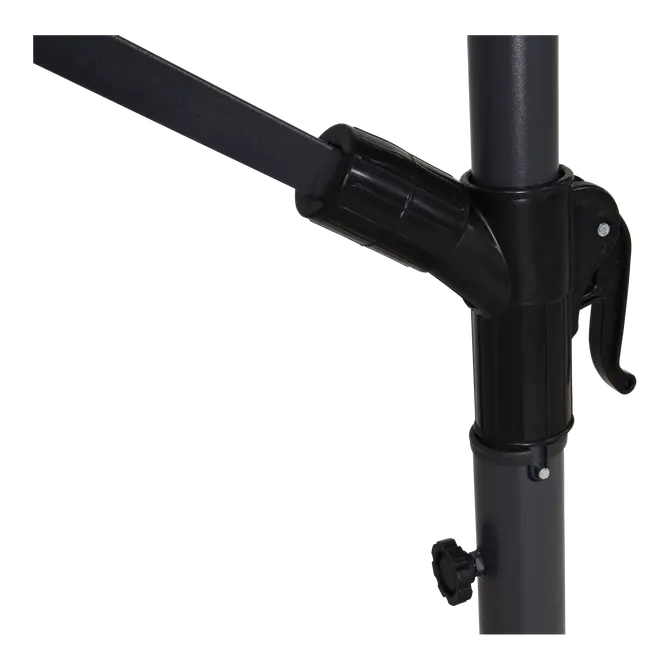 Zweefparasol libra ecru d3m detailfoto, Lesli Living, tuincentrumoutlet