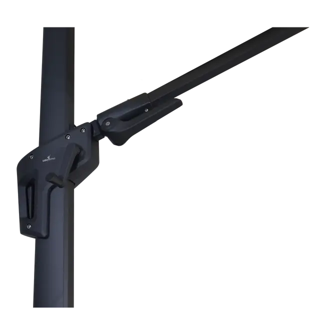 Zweefparasol VirgoFlex ecru 3x3mtr detail, Lesli Living, tuincentrumoutlet.com