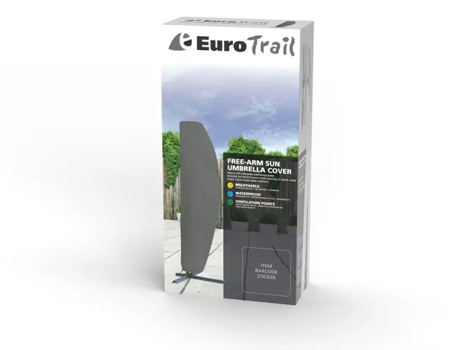Zweefparasolhoes cantonic 250x70cm grs verpakking, Eurotrail hoezen, tuicentrumoutlet.com