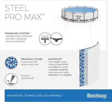 Zwembad Steel Pro Max set 427x84 - afbeelding 4