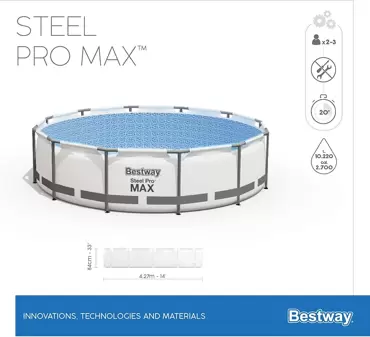Zwembad Steel Pro Max set 427x84 - afbeelding 5